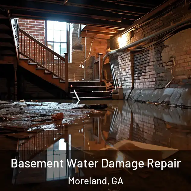  Basement Water Damage Repair Moreland, GA